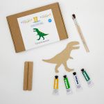 Paint you own T-Rex from Puddle Day Crafts