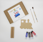 Paint you own Train from Puddle Day Crafts