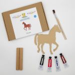 Paint you own Horse from Puddle Day Crafts